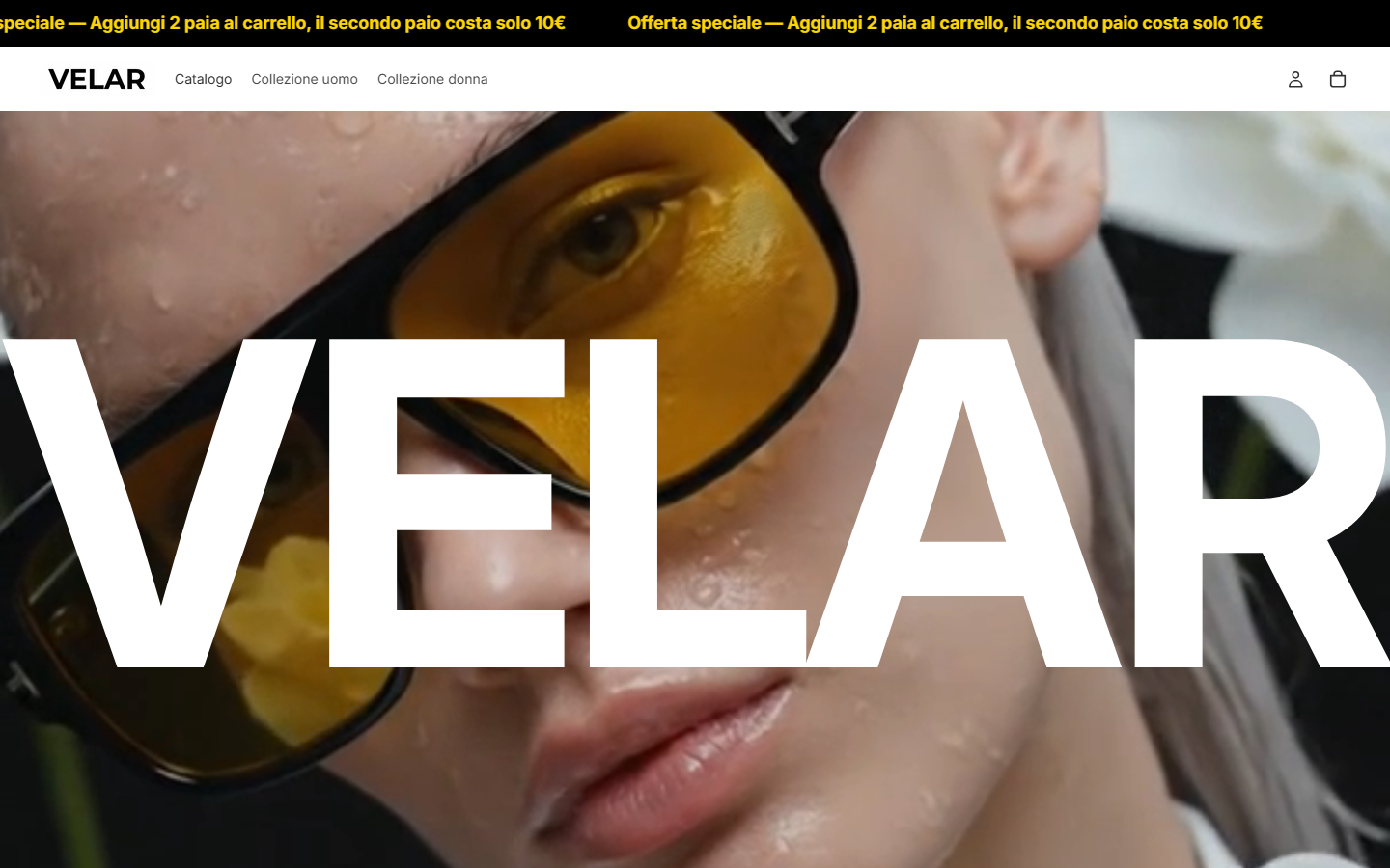 Home page di Velar Sunglasses